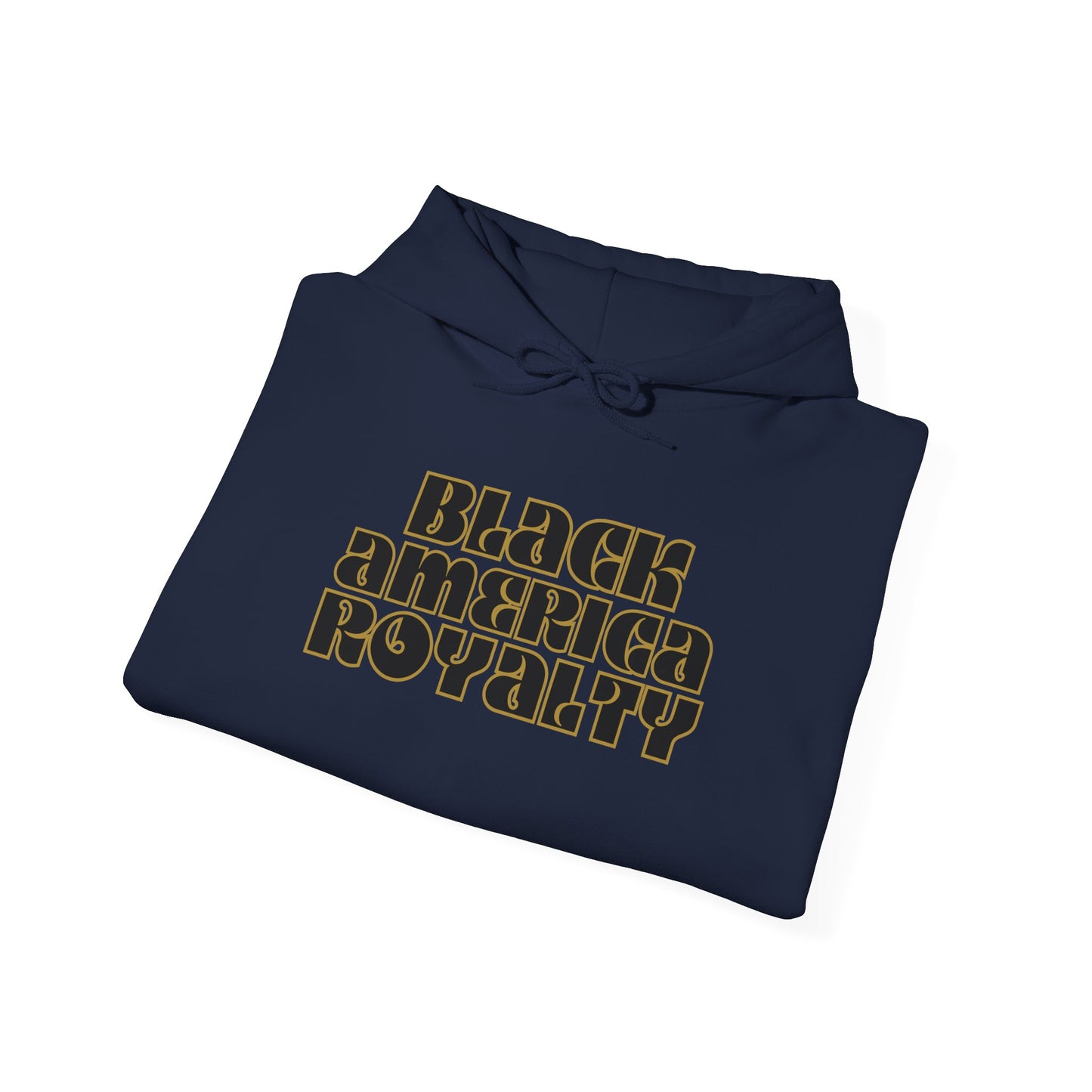 Black America Royalty Hoodie — "Built From Struggle, Created For Royalty" Pullover