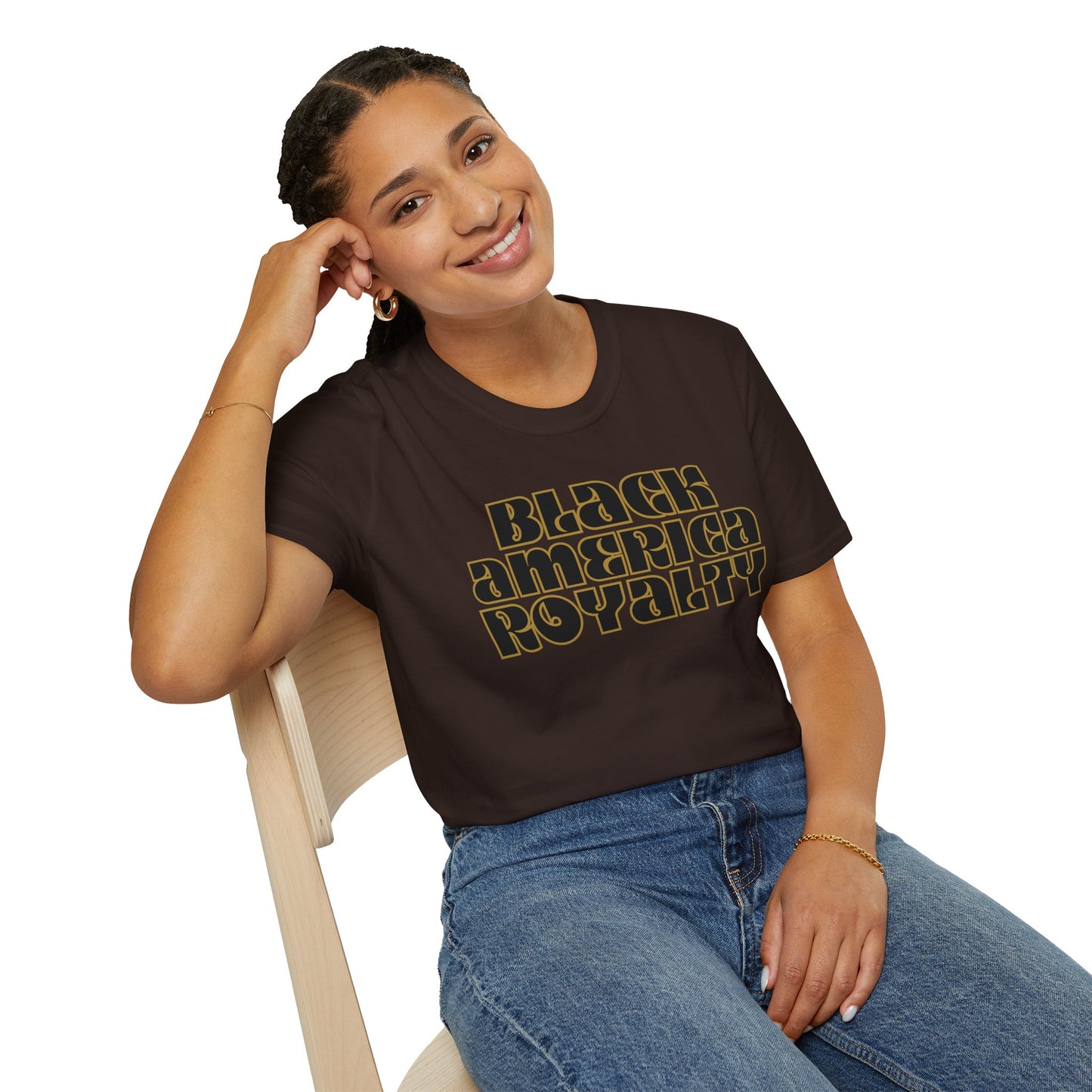 Black America Royalty Shirt, Black Pride Tee, African American T Shirt, Words of Character Royalty Tee