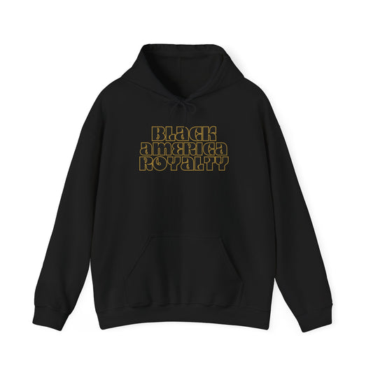 Black America Royalty Hoodie — "Built From Struggle, Created For Royalty" Pullover
