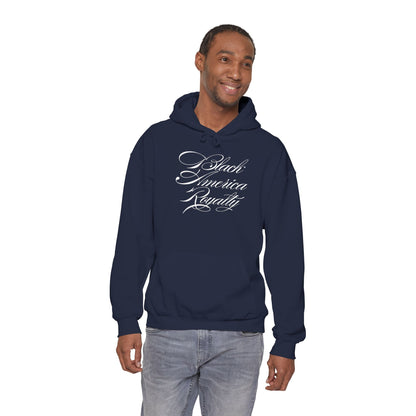 Black America Royalty Signature Pullover Hoodie – Premium Streetwear for Kings & Queens