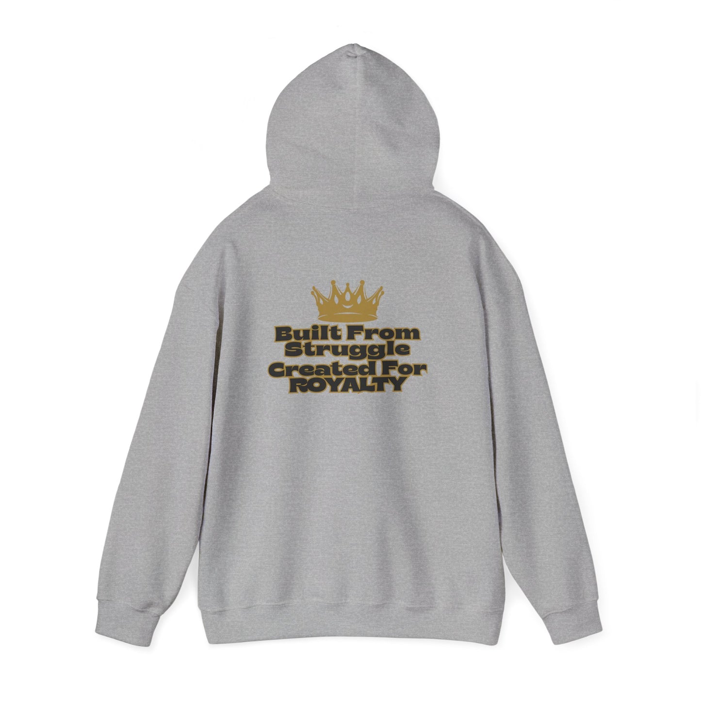 Black America Royalty Hoodie — "Built From Struggle, Created For Royalty" Pullover
