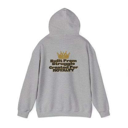 Black America Royalty Hoodie — "Built From Struggle, Created For Royalty" Pullover