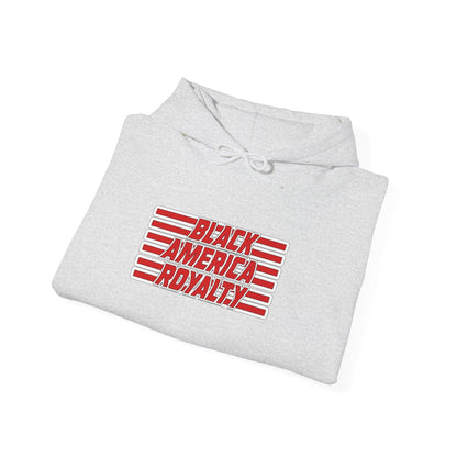 Black America Cultural Streetwear Hoodie for Men Women, Afrocentric Pullover Sweatshirt, Front, Back & Sleeve Designer Prints