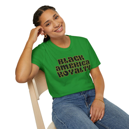 Black America Royalty Shirt, Black Pride Tee, African American T Shirt, Words of Character Royalty Tee
