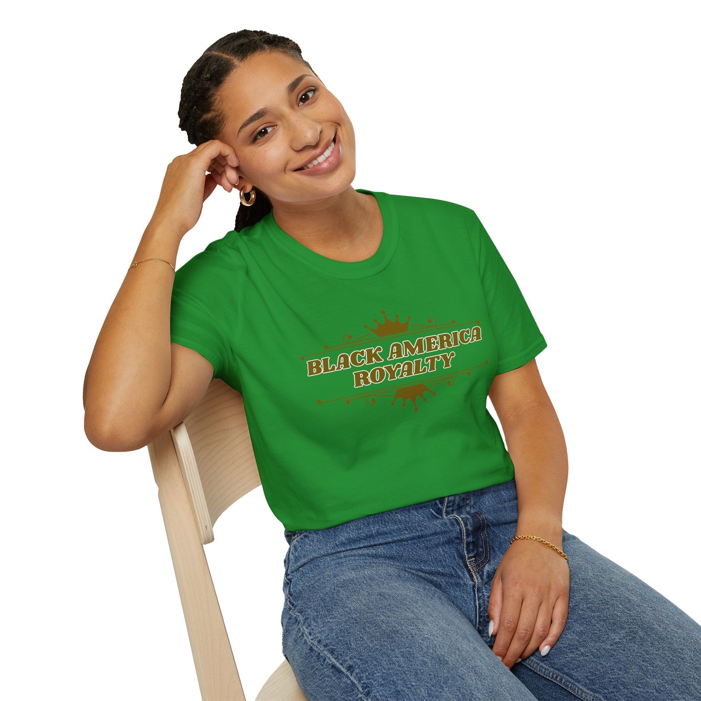 Black America Royalty T-Shirt — Restoration of Identity, Dignity, Unity and Power Tee
