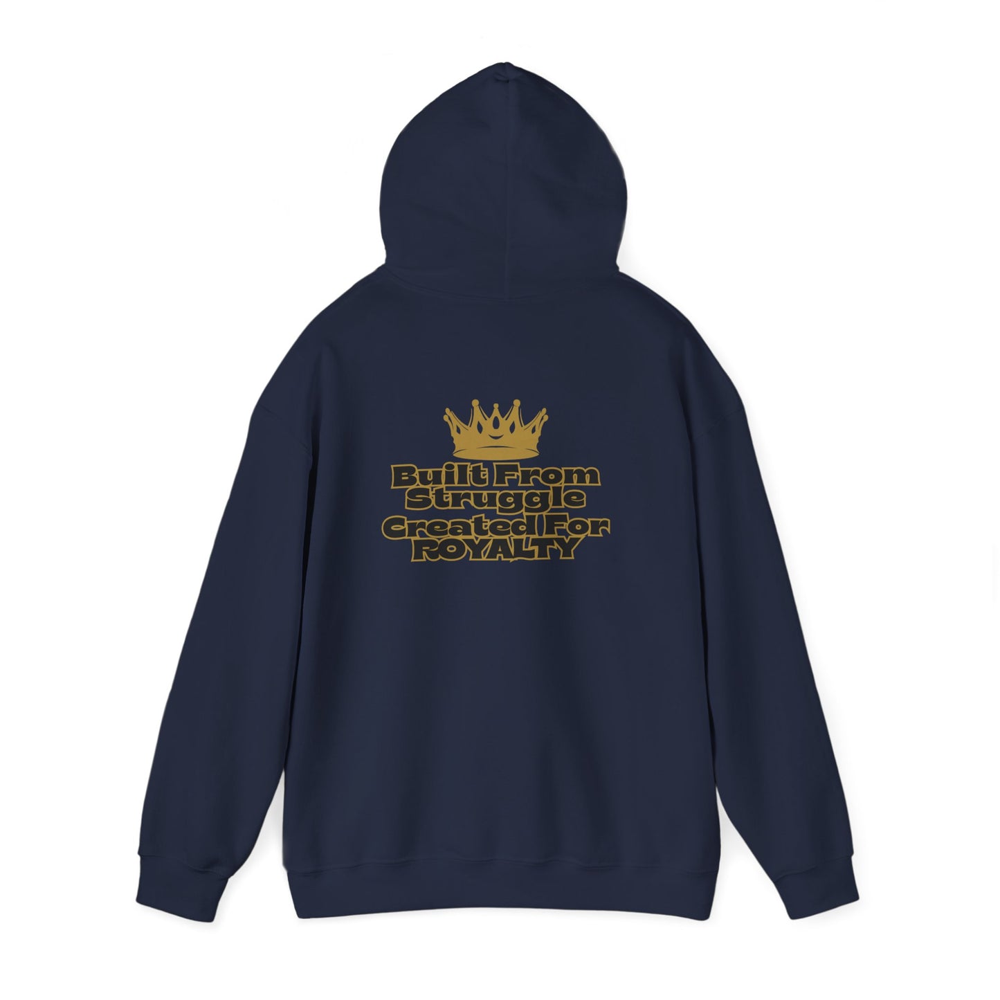Black America Royalty Hoodie — "Built From Struggle, Created For Royalty" Pullover