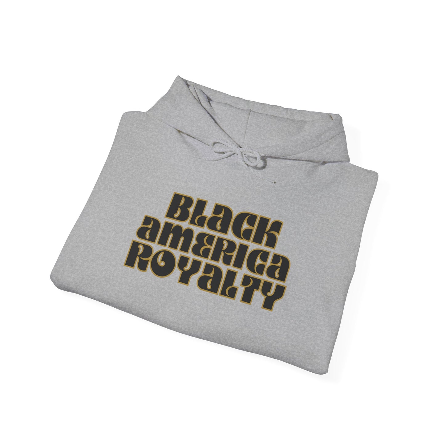 Black America Royalty Hoodie — "Built From Struggle, Created For Royalty" Pullover