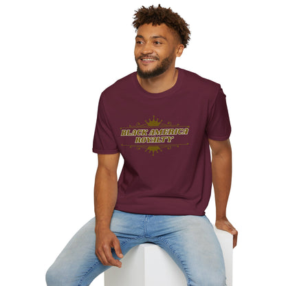 Black America Royalty T-Shirt — Restoration of Identity, Dignity, Unity and Power Tee