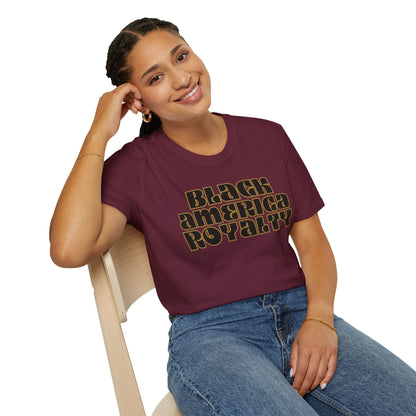 Black America Royalty Shirt, Black Pride Tee, African American T Shirt, Words of Character Royalty Tee