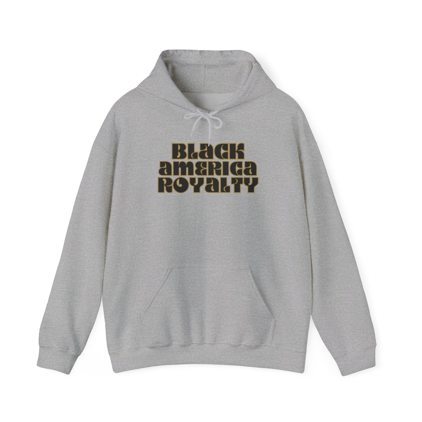 Black America Royalty Hoodie — "Built From Struggle, Created For Royalty" Pullover