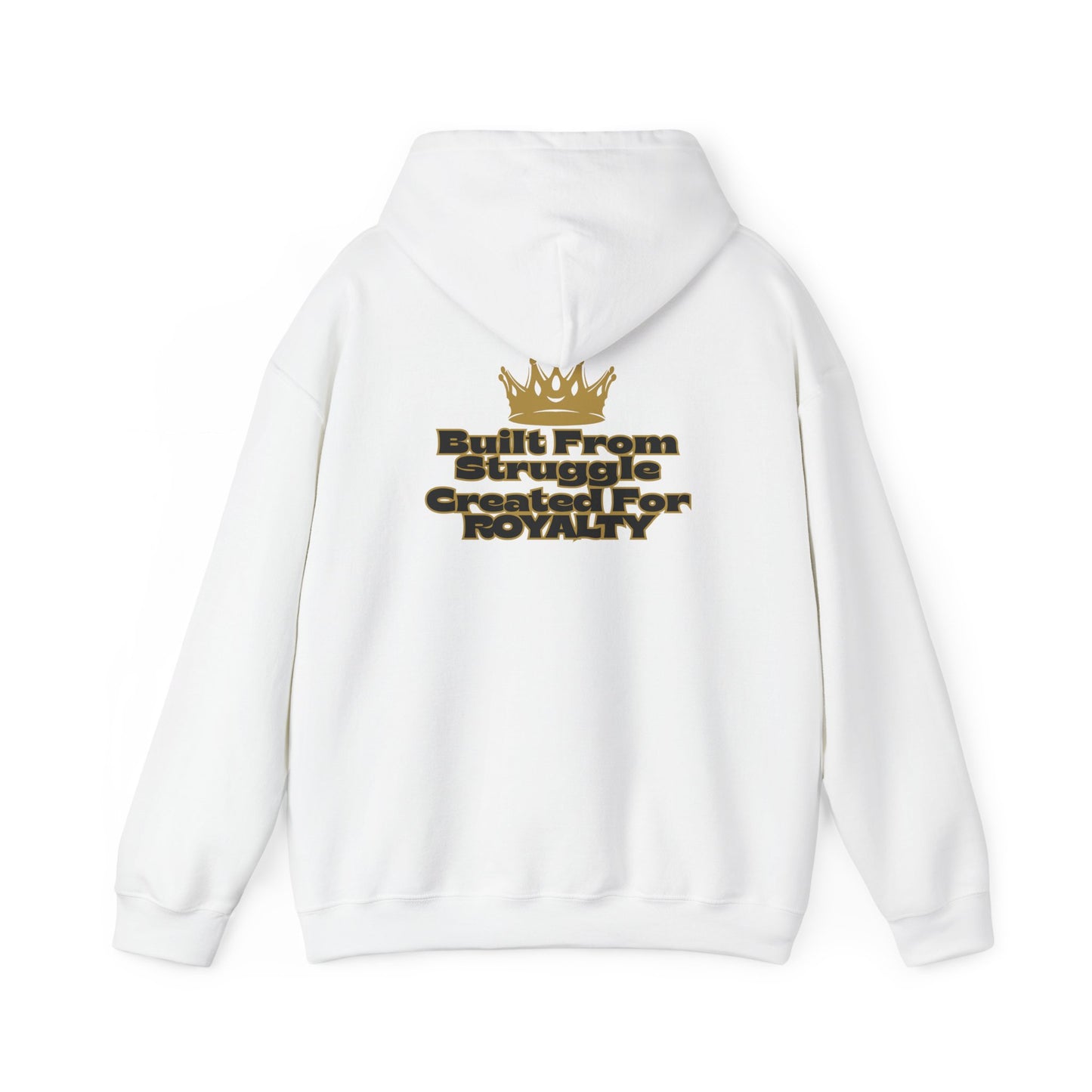 Black America Royalty Hoodie — "Built From Struggle, Created For Royalty" Pullover