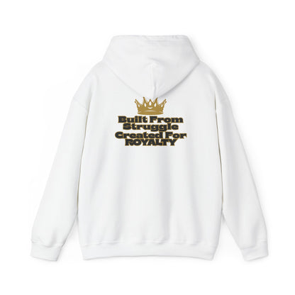 Black America Royalty Hoodie — "Built From Struggle, Created For Royalty" Pullover