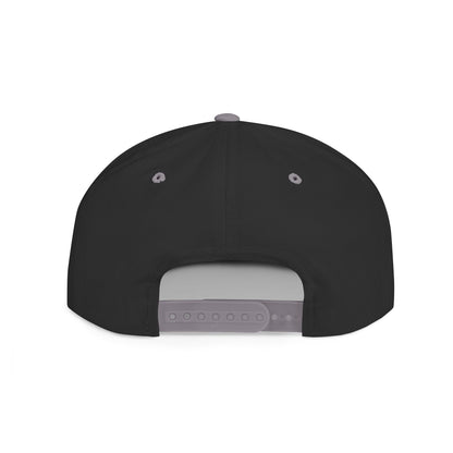 Snapback Hat — "Black America Royalty" Flat Bill Cap