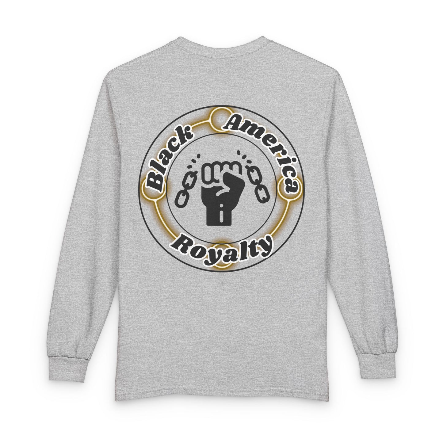 Black America Royalty Long Sleeve T-Shirt – Broken Chains Legacy Design