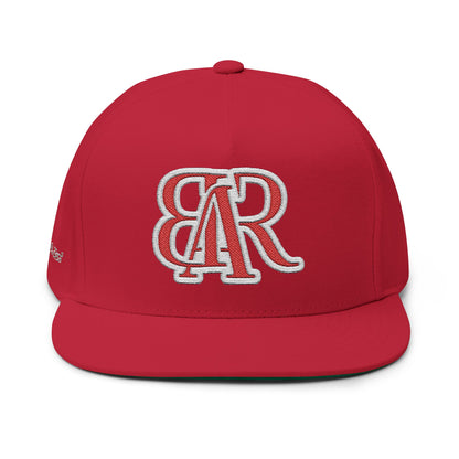 Snapback Mens Hat for Men Women Embroidered Streetwear Cap, Adjustable High-Profile 5-Panel Cotton Twill Hat