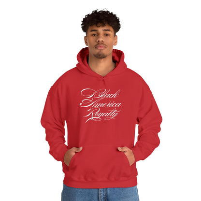 Black America Royalty Signature Pullover Hoodie – Premium Streetwear for Kings & Queens