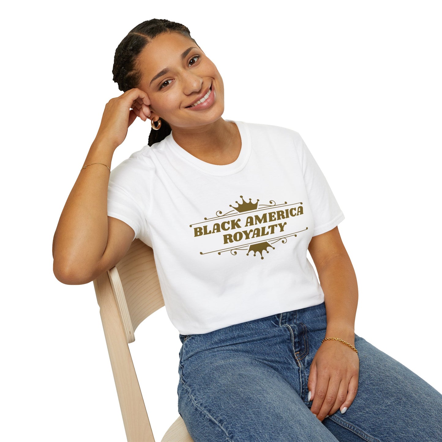 Black America Royalty T-Shirt — Restoration of Identity, Dignity, Unity and Power Tee