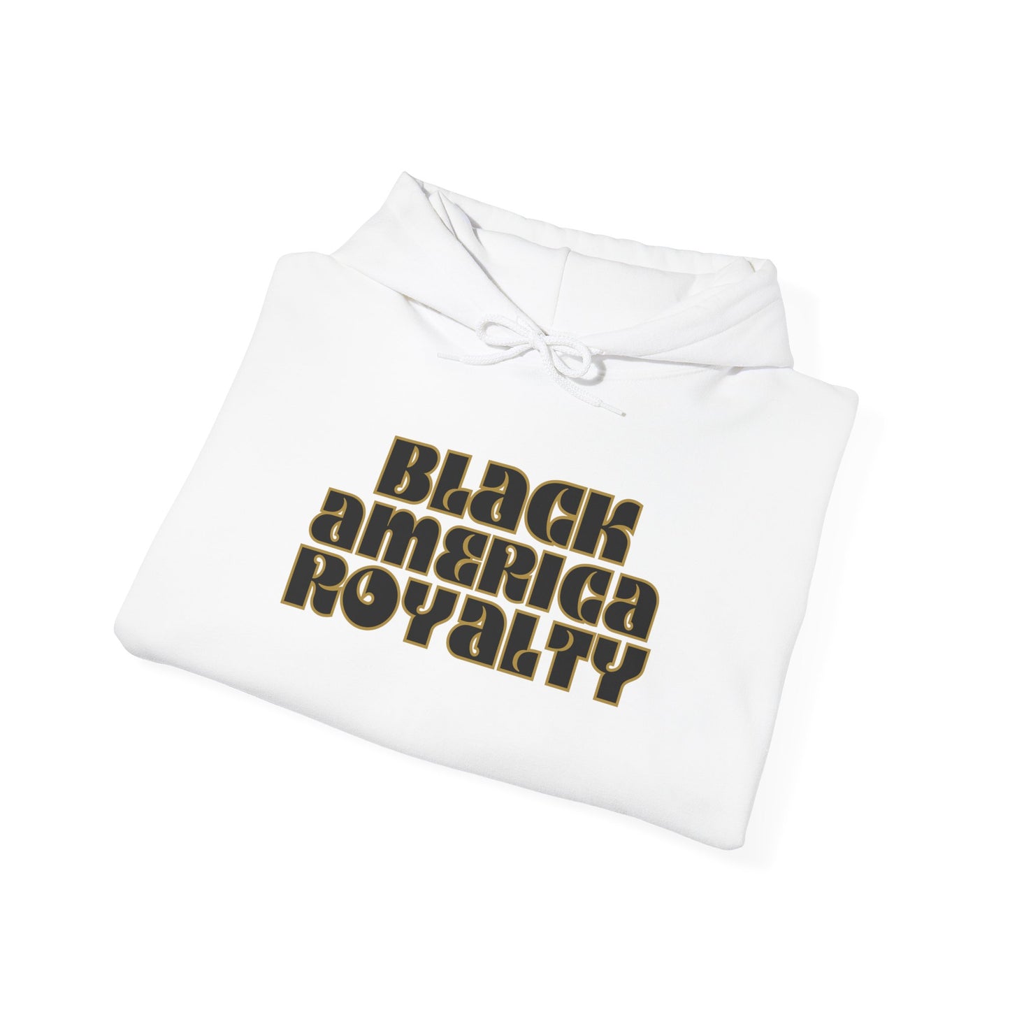 Black America Royalty Hoodie — "Built From Struggle, Created For Royalty" Pullover