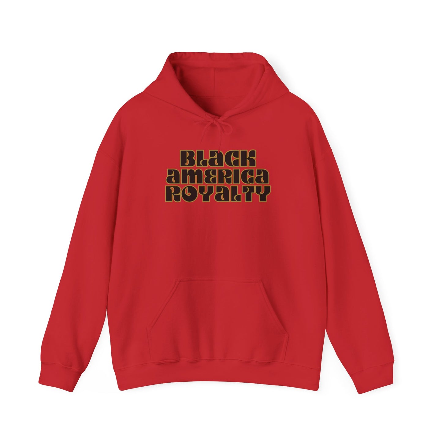 Black America Royalty Hoodie — "Built From Struggle, Created For Royalty" Pullover