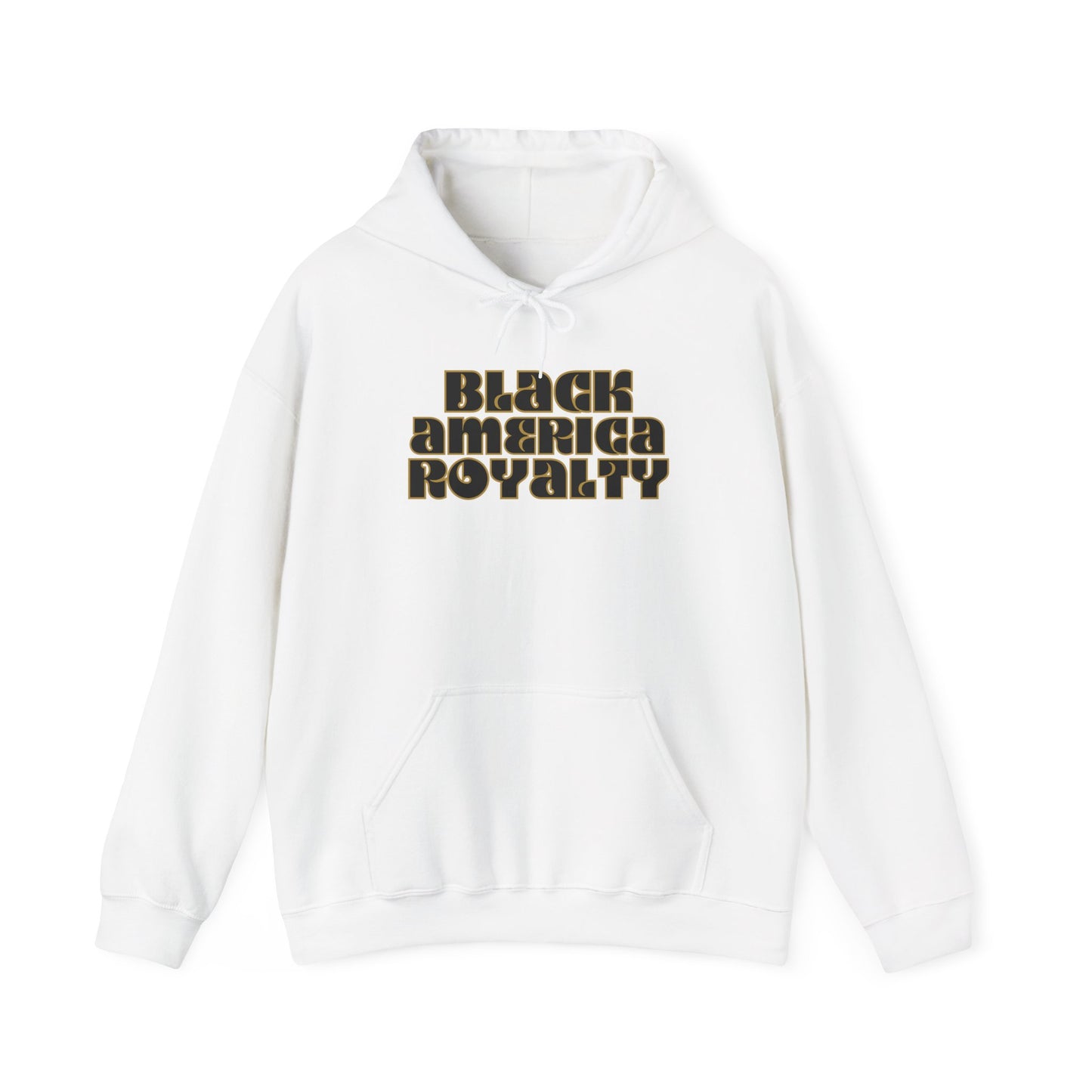 Black America Royalty Hoodie — "Built From Struggle, Created For Royalty" Pullover