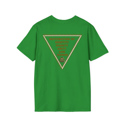 Black America Royalty T-Shirt — Restoration of Identity, Dignity, Unity and Power Tee
