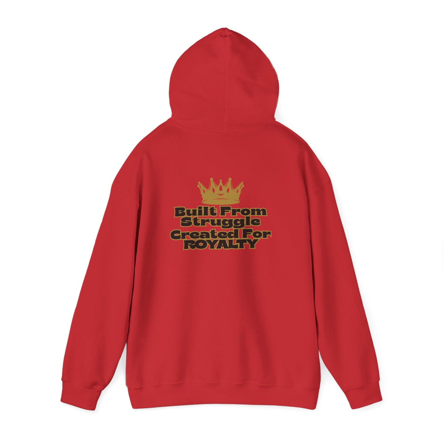 Black America Royalty Hoodie — "Built From Struggle, Created For Royalty" Pullover