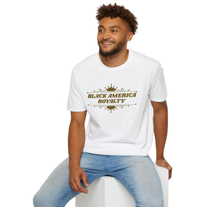 Black America Royalty T-Shirt — Restoration of Identity, Dignity, Unity and Power Tee