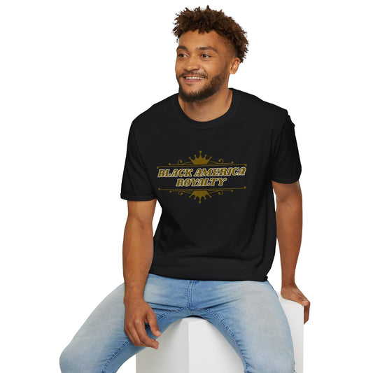Black America Royalty T-Shirt — Restoration of Identity, Dignity, Unity and Power Tee