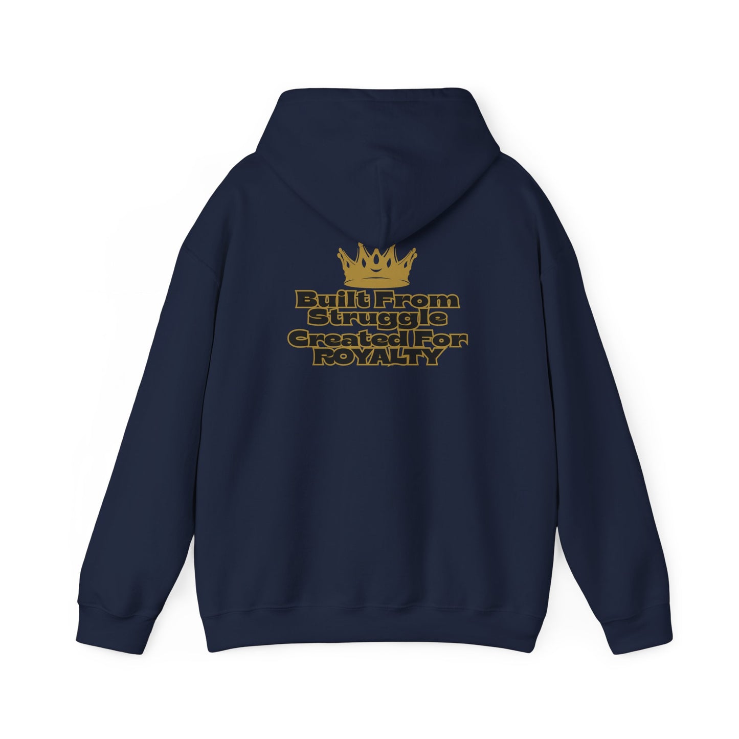 Black America Royalty Hoodie — "Built From Struggle, Created For Royalty" Pullover