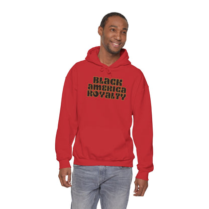 Black America Royalty Hoodie — "Built From Struggle, Created For Royalty" Pullover