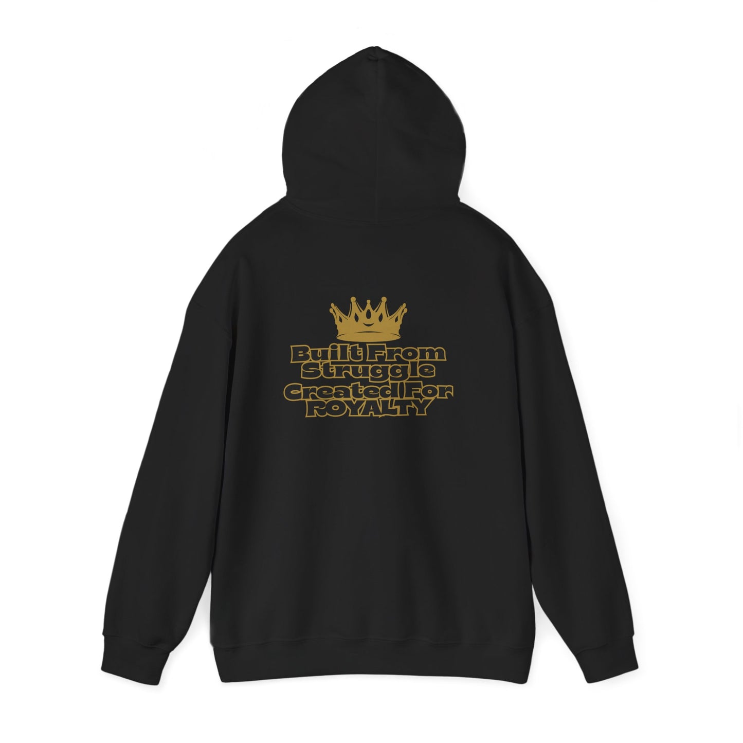 Black America Royalty Hoodie — "Built From Struggle, Created For Royalty" Pullover