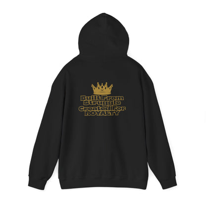 Black America Royalty Hoodie — "Built From Struggle, Created For Royalty" Pullover