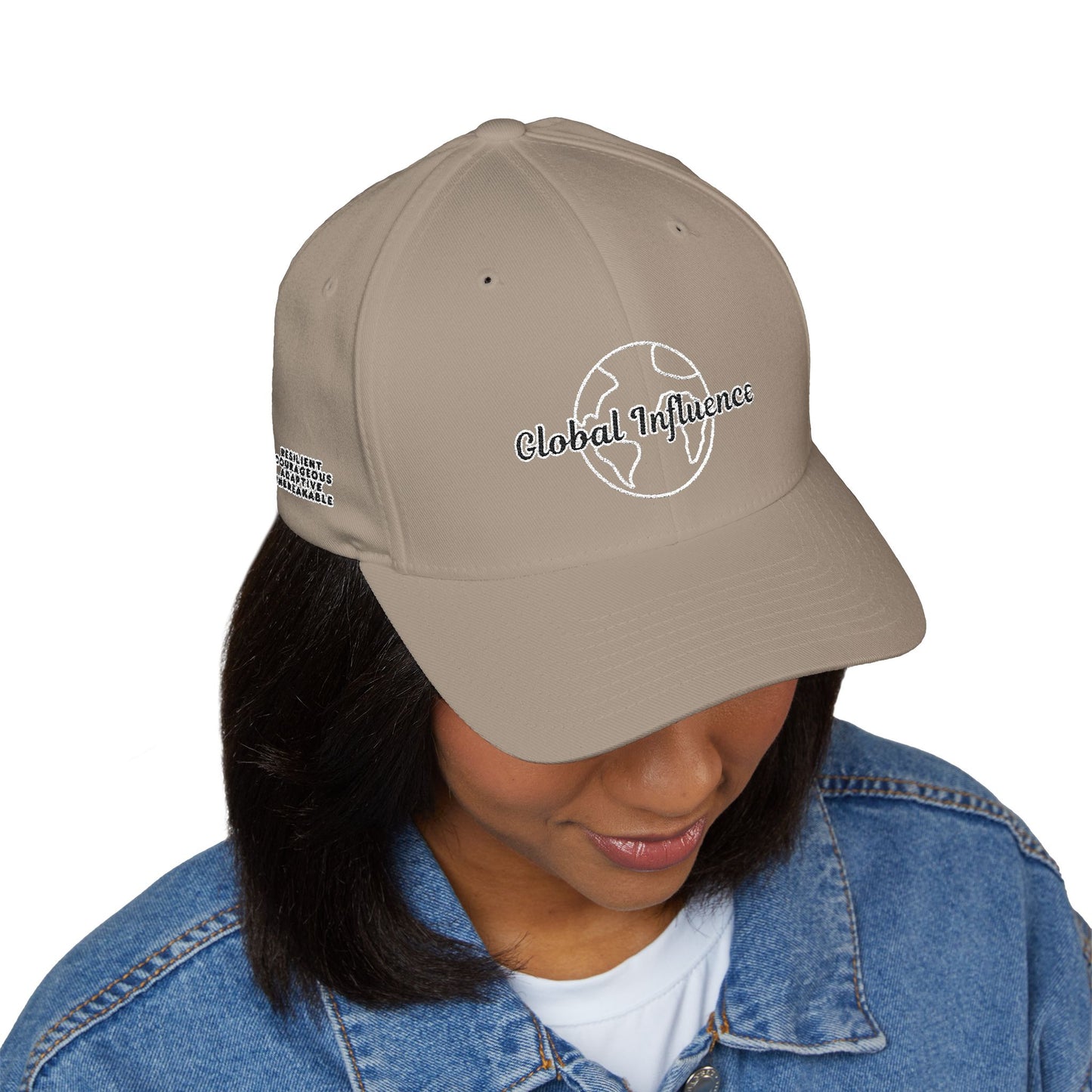 BAR Global Influence Closed-Back Structured Hat (Embroidery)