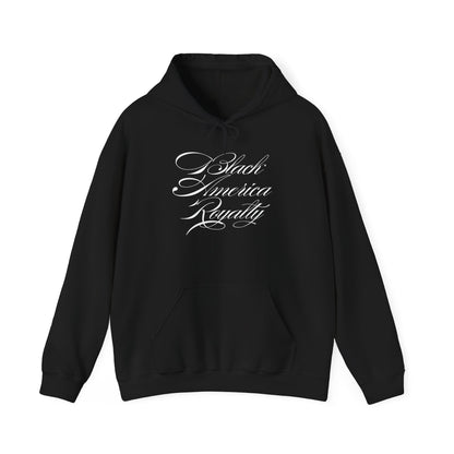 Black America Royalty Signature Pullover Hoodie – Premium Streetwear for Kings & Queens